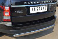 Защита заднего бампера d75х42 для Land Rover Range Rover 2013, Slitkoff LRV-001444
