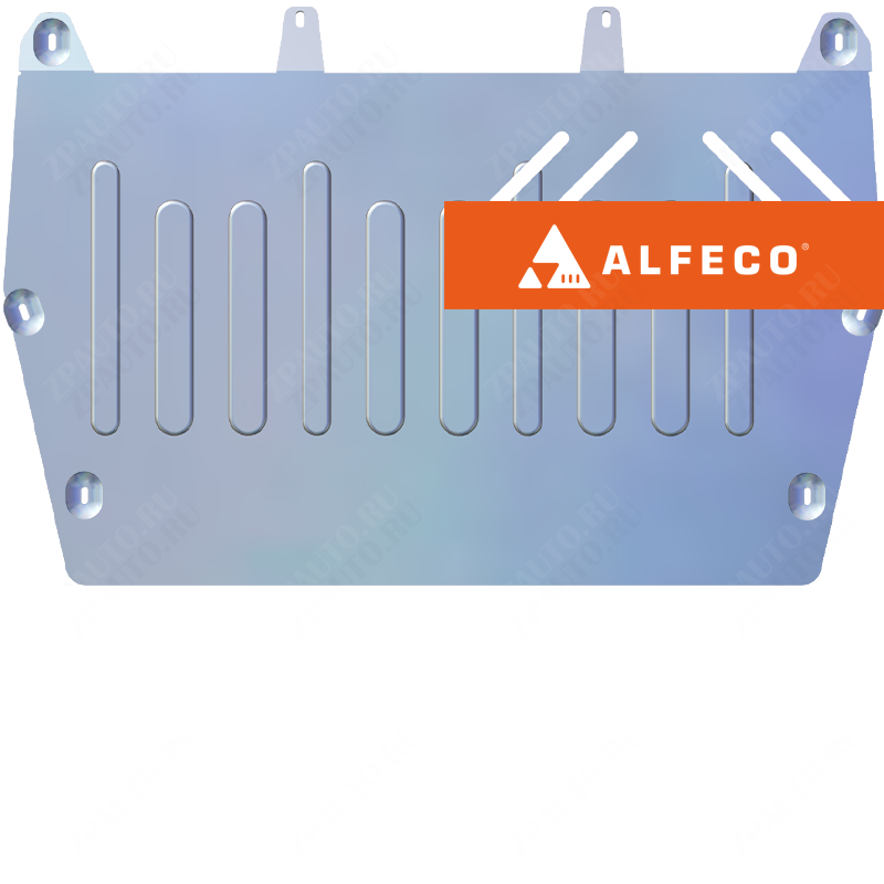 Защита  картера и КПП Changan CS95 2017- V-all , ALFeco, алюминий 4мм, арт. ALF5713al