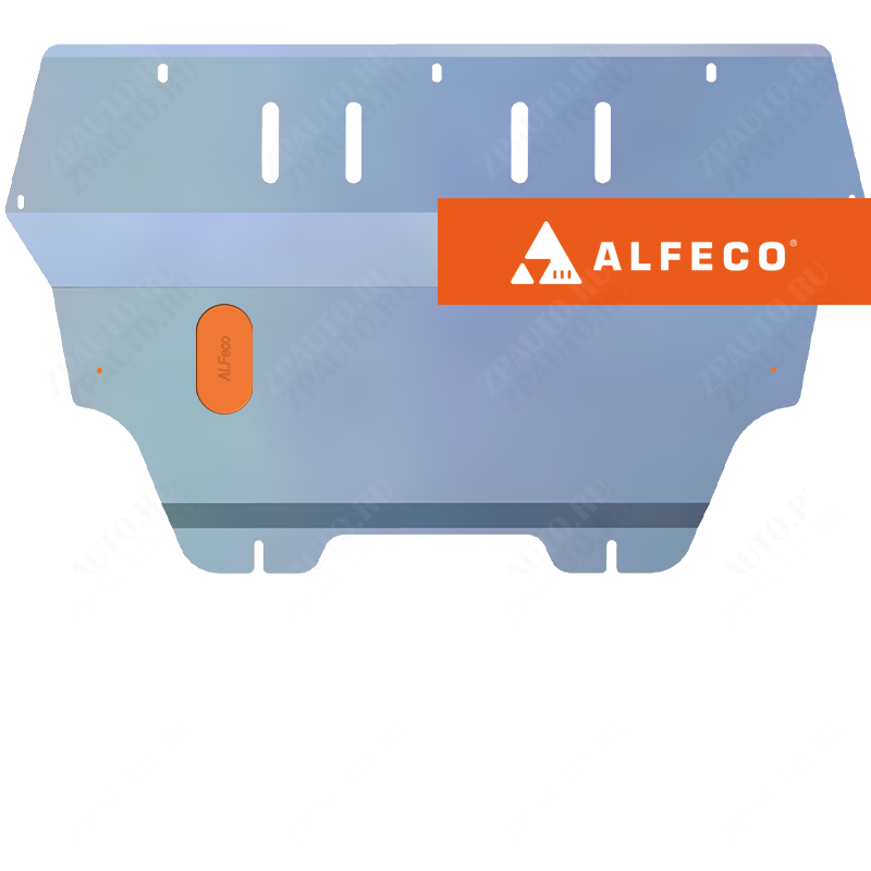 Защита  картера и КПП Citroen Berlingo B9 2008-2019 V-1,6; 1,6HDi; 1,9 TD , ALFeco, алюминий 4мм, арт. ALF0407al