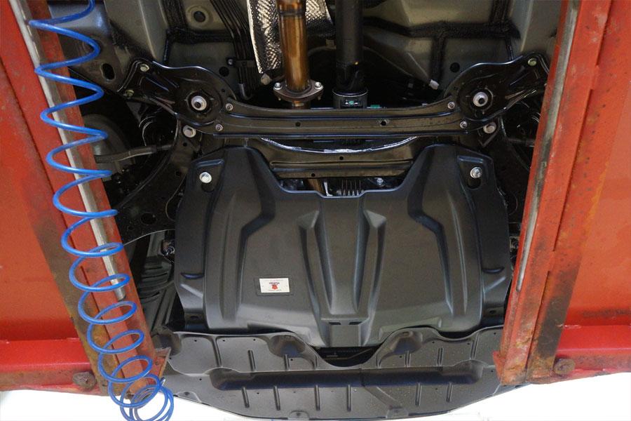 КОМПОЗИТНАЯ ЗАЩИТА КАРТЕРА ДВИГАТЕЛЯ И КПП TOYOTA VENZA V-2,7; АКПП; AWD (2013-2017) (8 ММ), арт.24.18K