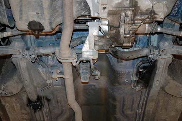 Защита картера и КПП для SUZUKI Ignis сборка Венгрии 2004 - 2008, V-1.3, Sheriff, сталь 2,0 мм, арт. 23.0686