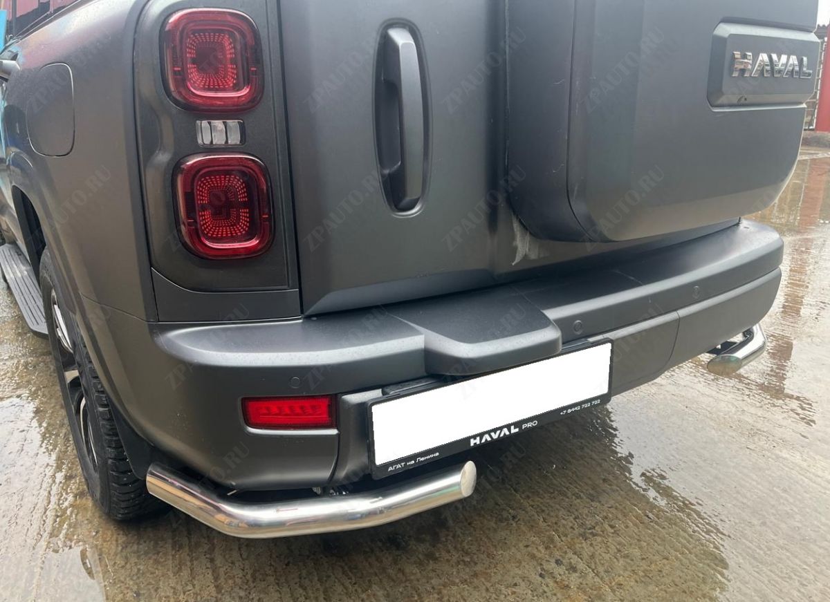 Защита заднего бампера  угловая для автомобиля Haval H9 2024- арт. HVH9.24.18