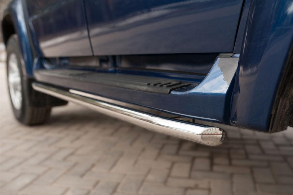 Защита порогов d42 для UAZ Patriot 2014, Slitkoff UPT-002068