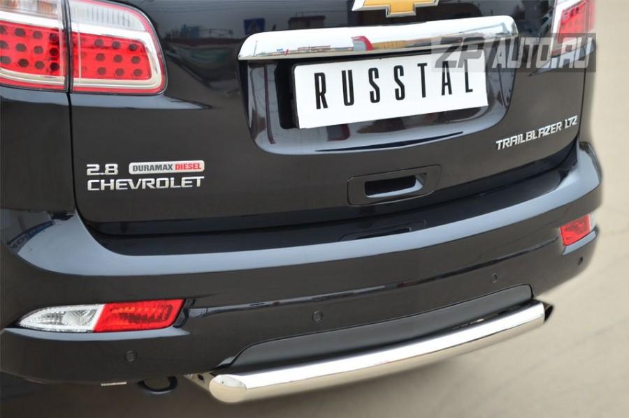 Защита заднего бампера d57 для Chevrolet TrailBlazer 2013, Slitkoff CTRZ-001513