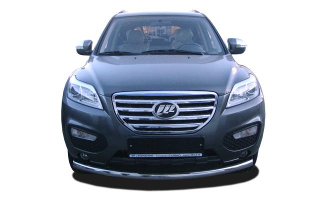 Защита переднего бампера (радиус) для автомобиля LIFAN X60  2011. LFX60.11.02, Россия
