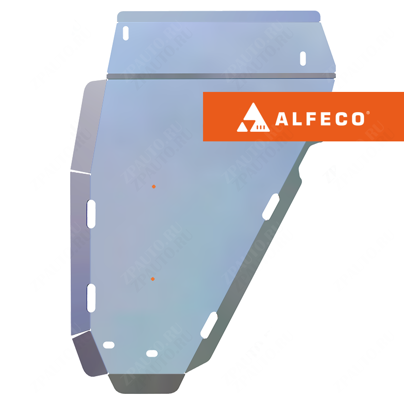 Защита  топливного бака ( левая сторона) Mazda CX-5 2012-2017 V-2,0 2WD , ALFeco, алюминий 4мм, арт. ALF13231al