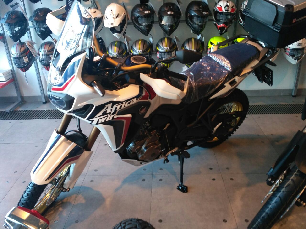 Расширитель боковой подножки для HONDA CRF 1000L Africa Twin 2018, STORM, арт. MP 0410