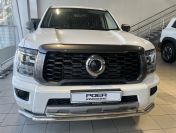 Защита переднего бампера двойная для автомобиля Great Wall Poer KingKong 2023 арт. GWPKK.23.03