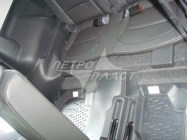 Ковры в салон для автомобиля Nissan Qashqai +2 (на 3 ряда) 2008- (Ниссан Кашкай +2 (на 3 ряда), Петропласт PPL-10733115