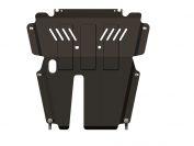 Защита картера и КПП для RENAULT Sandero  2012 -, V-1,2 МТ, Sheriff, сталь 2,0 мм, арт. 18.0790