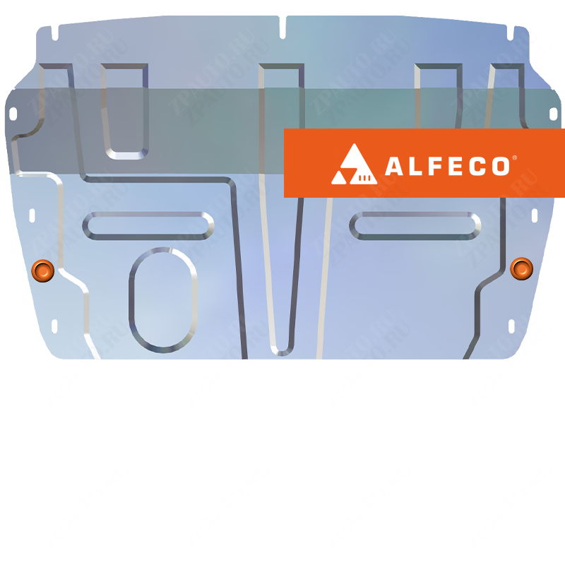 Защита  картера и КПП (малая) Chery Tiggo 7 Pro 2020- V-1,5T; 2,0 , ALFeco, алюминий 4мм, арт. ALF0226al-2