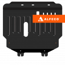 Защита  картера и аКПП Suzuki Splash 2008-2015 V-1,2 AT , ALFeco, сталь 2мм, арт. ALF2326st