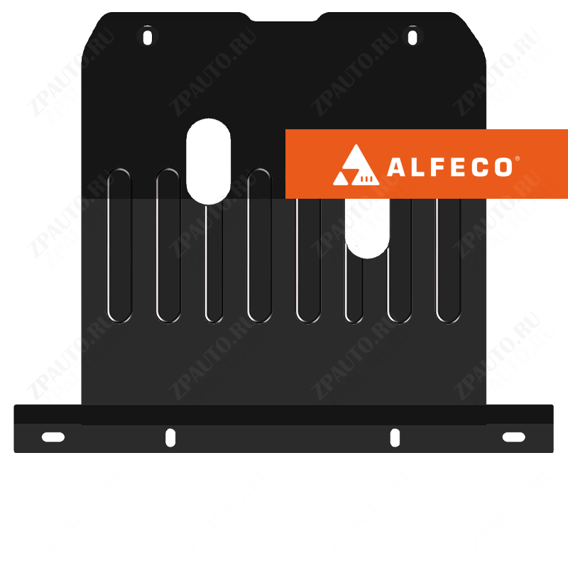 Защита  картера Chevrolet Niva 2002-2020 V-1,7 , ALFeco, сталь 2мм, арт. ALF03072st