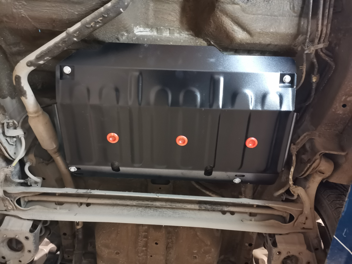 Daihatsu Taft 2020- V-0,7 CVT 2WD защита топливного бака, ALFeco, сталь, 2 мм, арт. ALF24159st