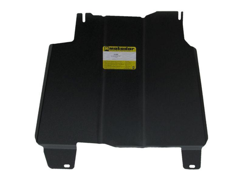 Защита кпп стальная Motodor для Nissan Navara III 2004-2010- (2 мм, сталь), 61404