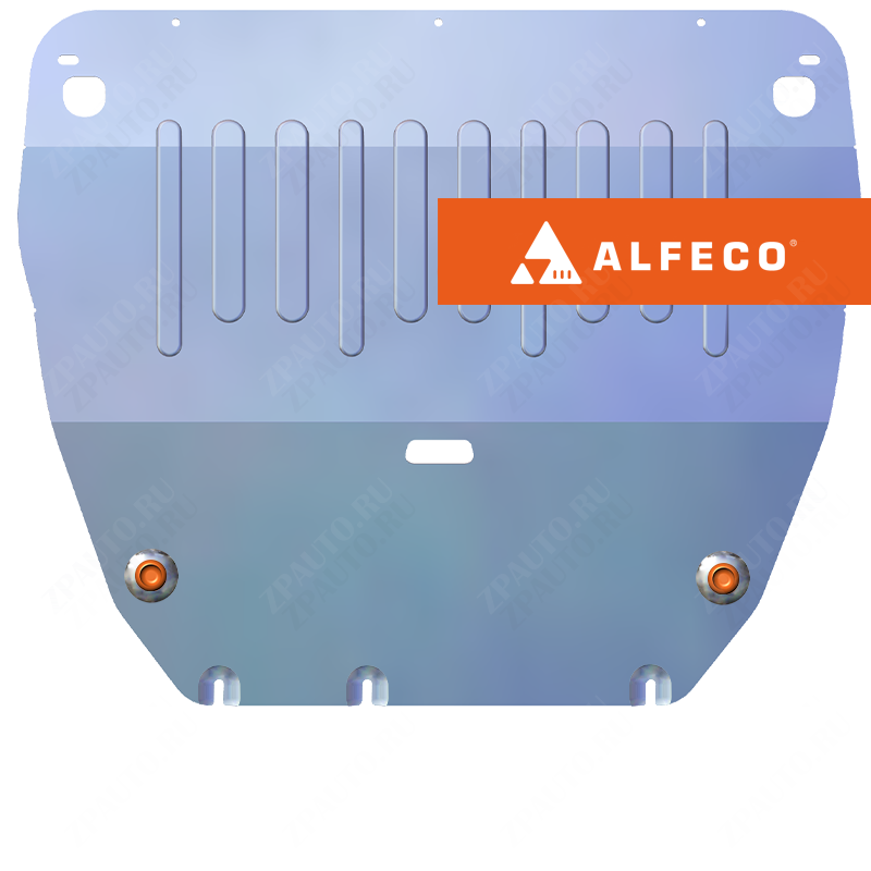 Защита  картера и КПП Volvo V40 Cross Country 2012-2017 V-all , ALFeco, алюминий 4мм, арт. ALF2712al