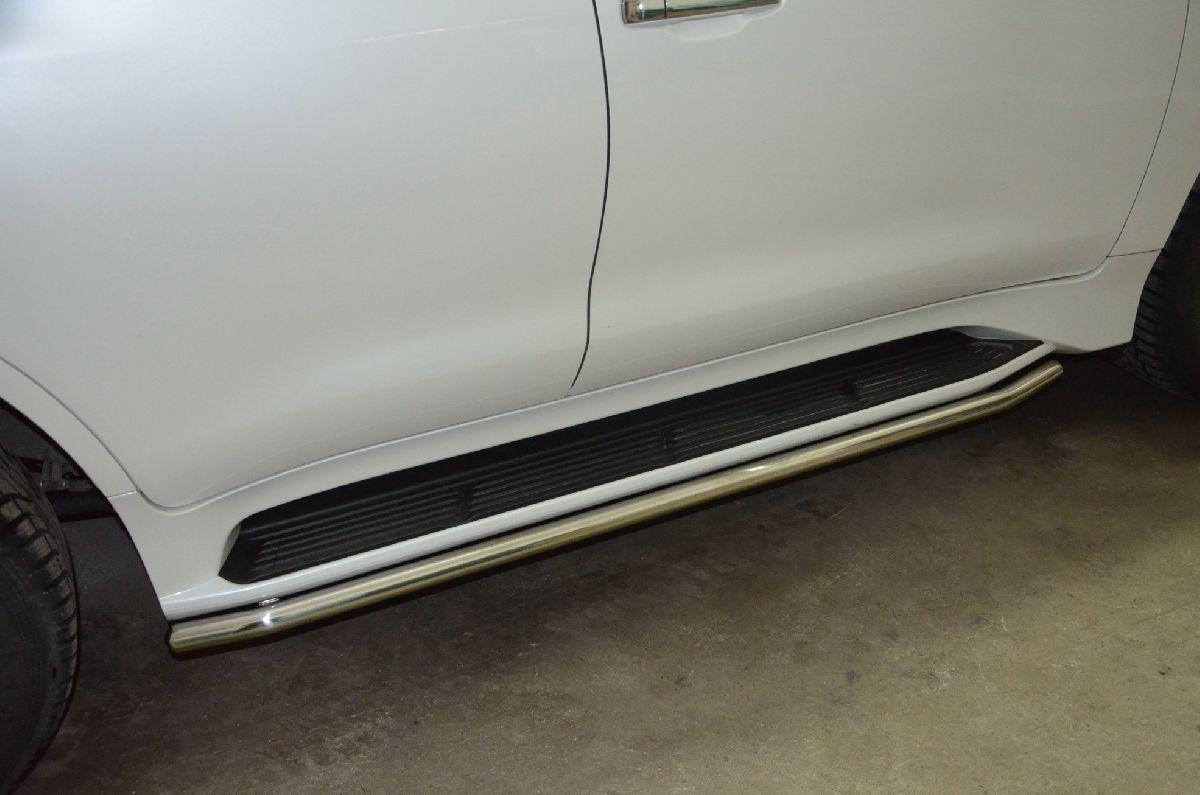 Защита штатного порога для автомобиля LEXUS LX 450 2016, Россия LLX.450.16.30