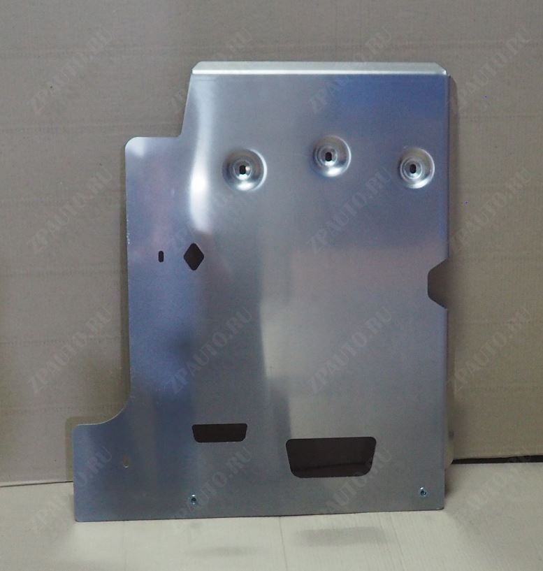 10.25ABC Защита картера двигателя и КПП Genesis GV80, V-3.0D (2020-), 3 части (алюминий 4 мм)