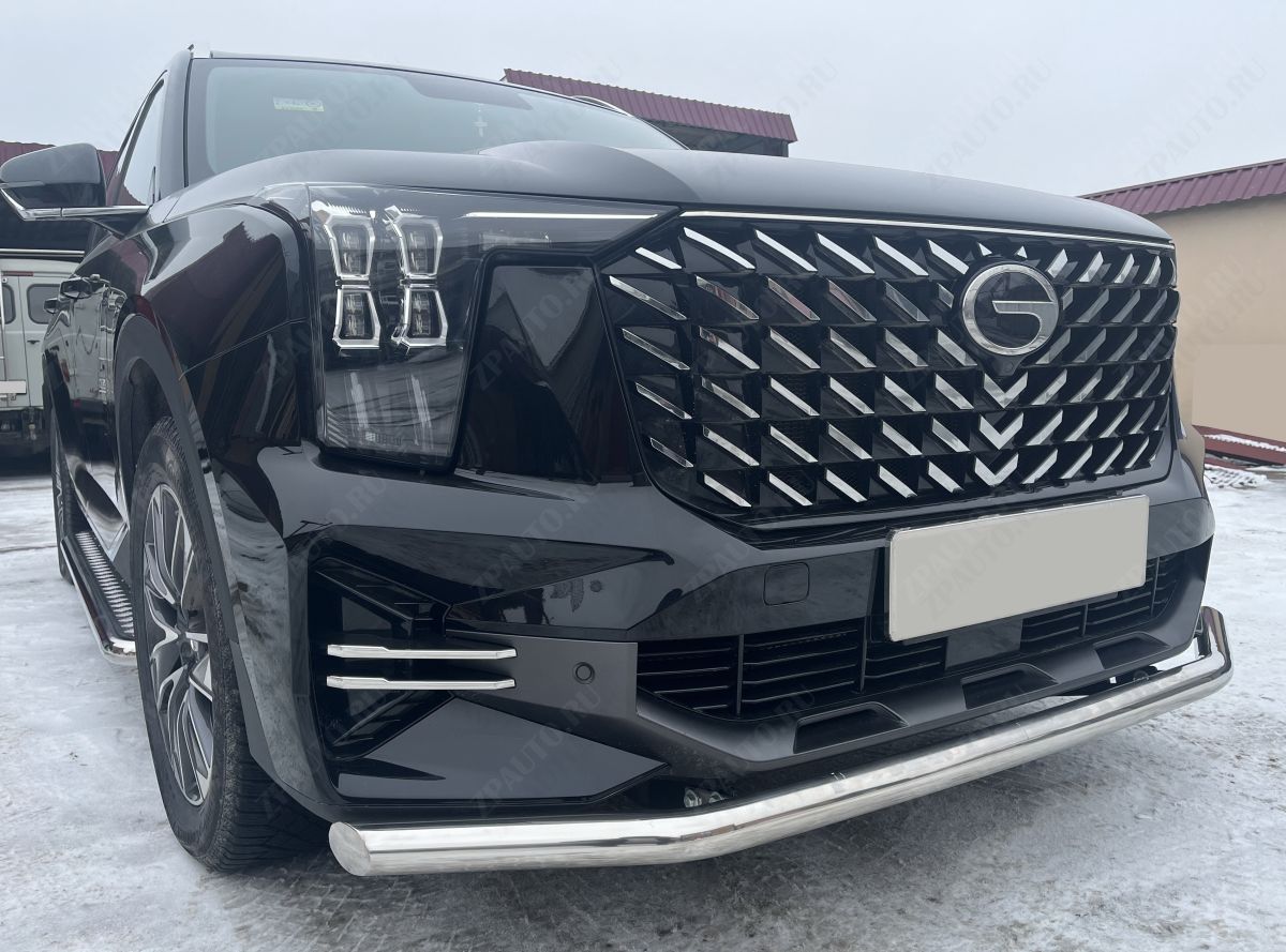 Защита переднего бампера  для автомобиля GAC GS8 2023 арт. GAC.GS8.23.01