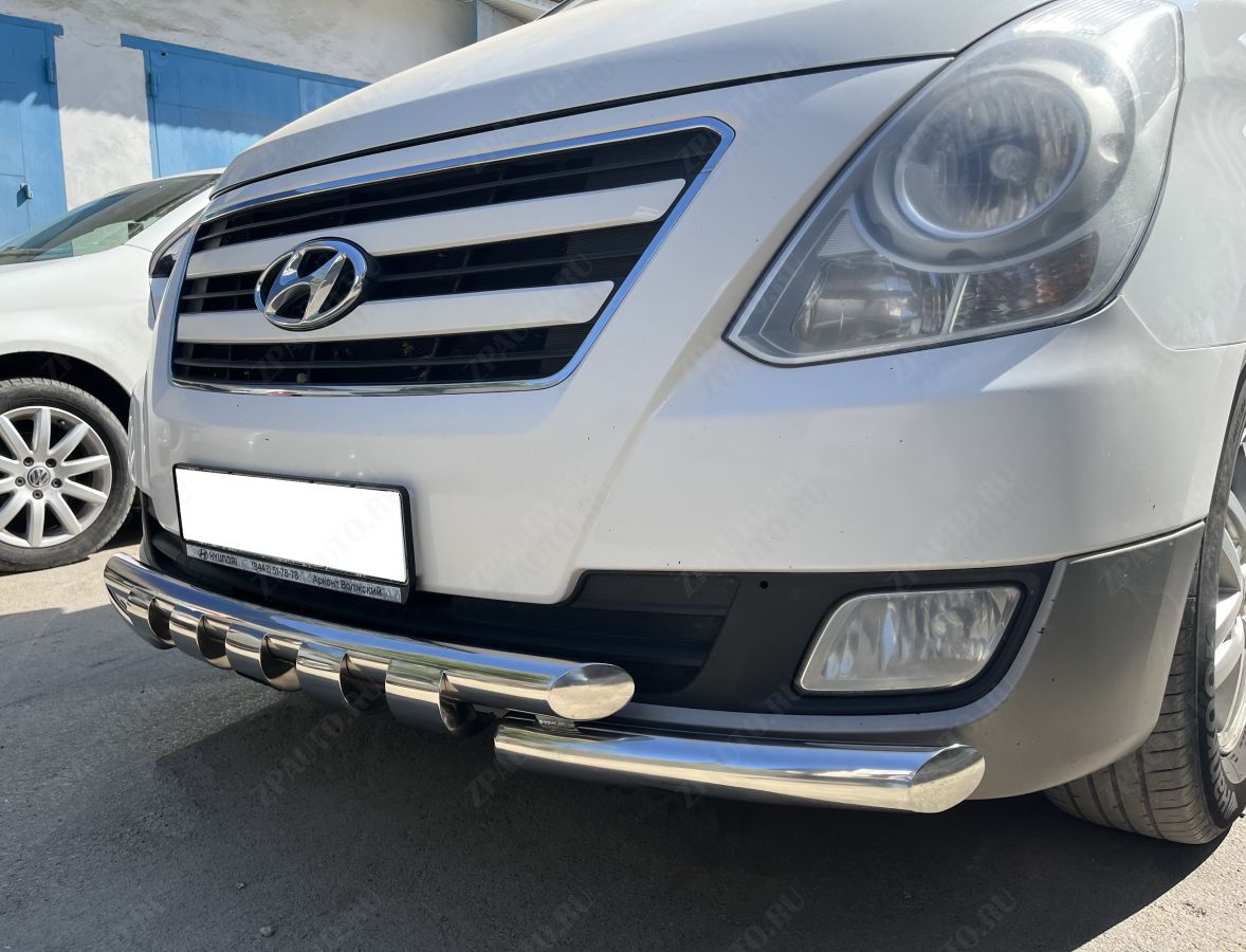 Защита переднего бампера G для автомобиля HYUNDAI H-1 Grand  Starex 2015-2018 арт. HYGS.15.05