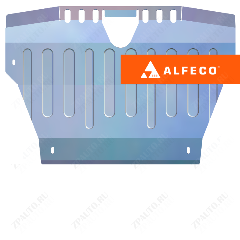 Защита  рулевых тяг Discovery 4 2009-2017 V-all , ALFeco, алюминий 4мм, арт. ALF3808al