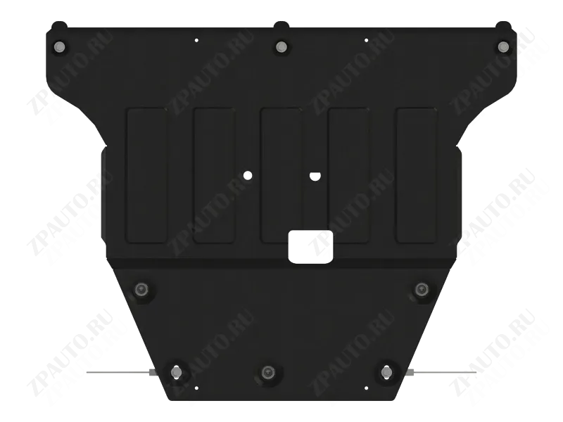 Защита картера и КПП для HYUNDAI Custin  2024 - V-1,5T AT FWD, Sheriff, сталь сталь 1,8 мм, арт. 10.6435