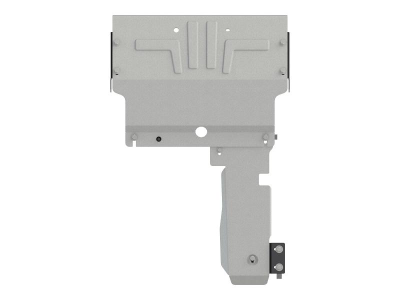 Защита комплект защит картера и цилиндра сцепления для LADA 2104, 2105, 2107  1980 - 2015, V-1,1 1,3 1,5 1,6  MT RWD, Sheriff, алюминий 4 мм, арт. 27.4452