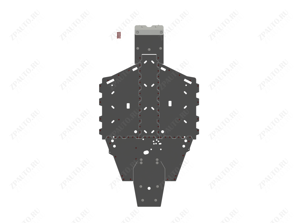 Защита днища HDPE для CAN-AM Traxter/Defender 2021 -, STORM, арт. 5023