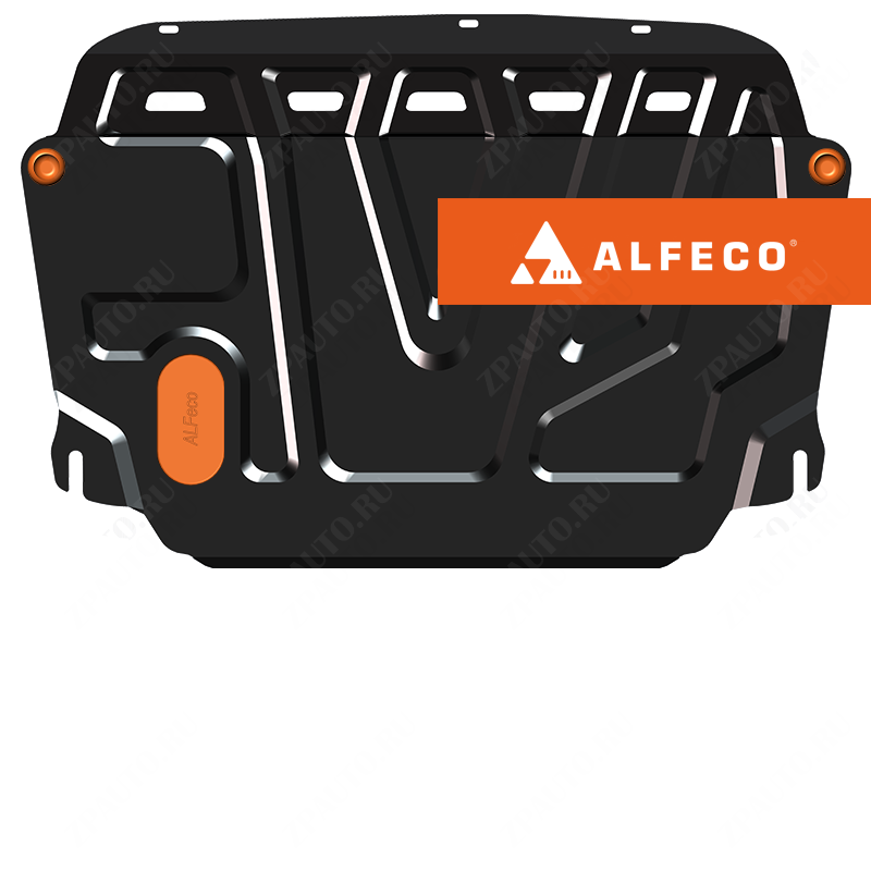 Защита  картера и КПП Hyundai Elantra IV (HD) 2006-2011 V-all , ALFeco, сталь 1.5мм, арт. ALF1002st