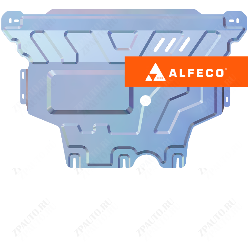 Защита  картера и КПП Volkswagen Taos 2021- V-all , ALFeco, алюминий 4мм, арт. ALF2650al