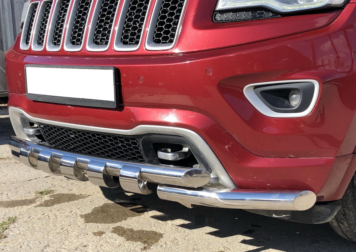 Защита переднего бампера G для автомобиля JEEP Grand Cherokee 2013 арт. JGC.13.05