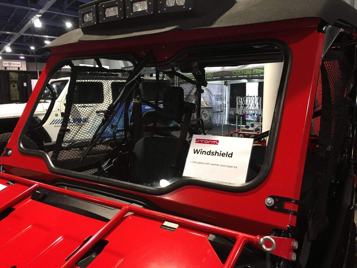 Лобовое стекло для HONDA Pioneer 1000-5 2019-, STORM, арт. MP 0465 V2