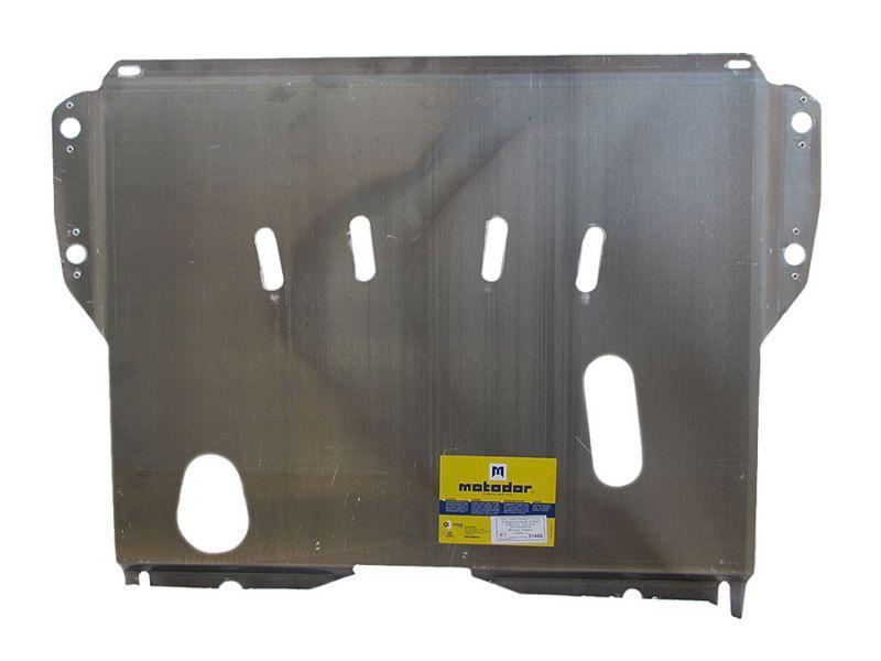 Защита двигателя, кпп алюминиевая Motodor для Nissan Teana J32 08-14 2008-2014 (5 мм, алюминий), 31406