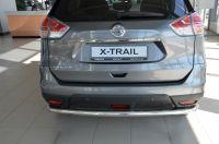 Защита заднего бампера угловая большая для автомобиля NISSAN X-trail 2015 (Т32) Третье поколение, Россия NXT.15.10-1
