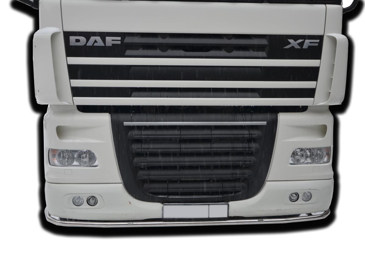 Защита переднего бампера для автомобиля DAF 105, арт. DAF105.03, Россия