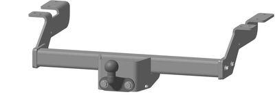 Фаркоп для ГАЗ Соболь 2752, глушитель в бок тип шара F, Bosal-Oris арт. 5605-F