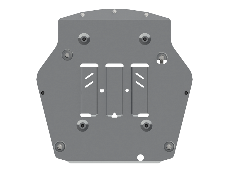 Защита картера и КПП для CADILLAC XT5  2020 -, V-2,0 АТ AWD, Sheriff, алюминий 4 мм, арт. 04.3262