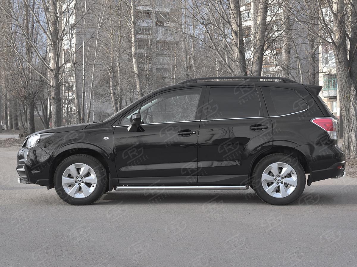 SUBARU-FORESTER(SJ)-2016-2018-Пороги-труба-d57-(вариант-1)-SUFT-0033481, Slitkoff
