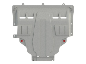 Защита картера и КПП для MAZDA 3  2009 - 2013, V-1,6; 2,0 AT, Sheriff, алюминий 3 мм, арт. 12.1847