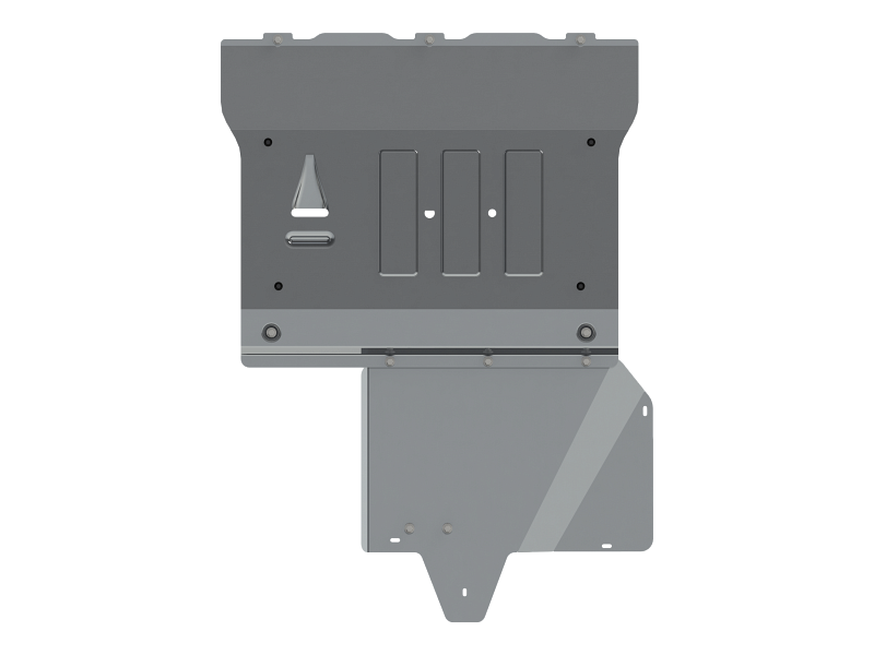 Защита картера и КПП для Mercedes-Benz V-Klass  2014 - , V-2,2  CDI АТ 4WD, Sheriff, алюминий 4 мм, арт. 13.4563