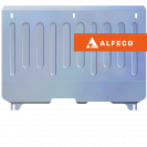 Защита  картера и КПП Mazda 323  (BJ) 1998-2003 V-1,3; 1,6; 1,8; 2,0D , ALFeco, алюминий 4мм, арт. ALF4501al