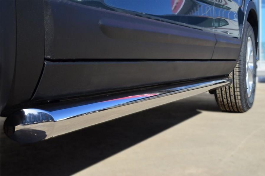 Пороги труба d57 вариант 1 для KIA Sorento 2013, Slitkoff KIT-0012681