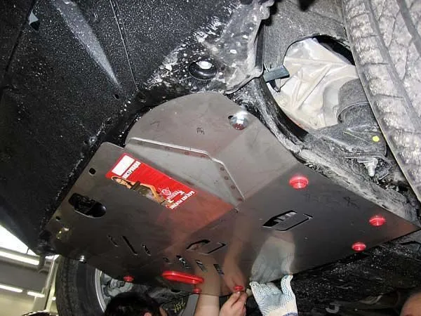 Защита картера и КПП для LEXUS RX350  2003 - 2008 V-, Sheriff, сталь сталь 2,0 мм, арт. 24.0505 Toyota